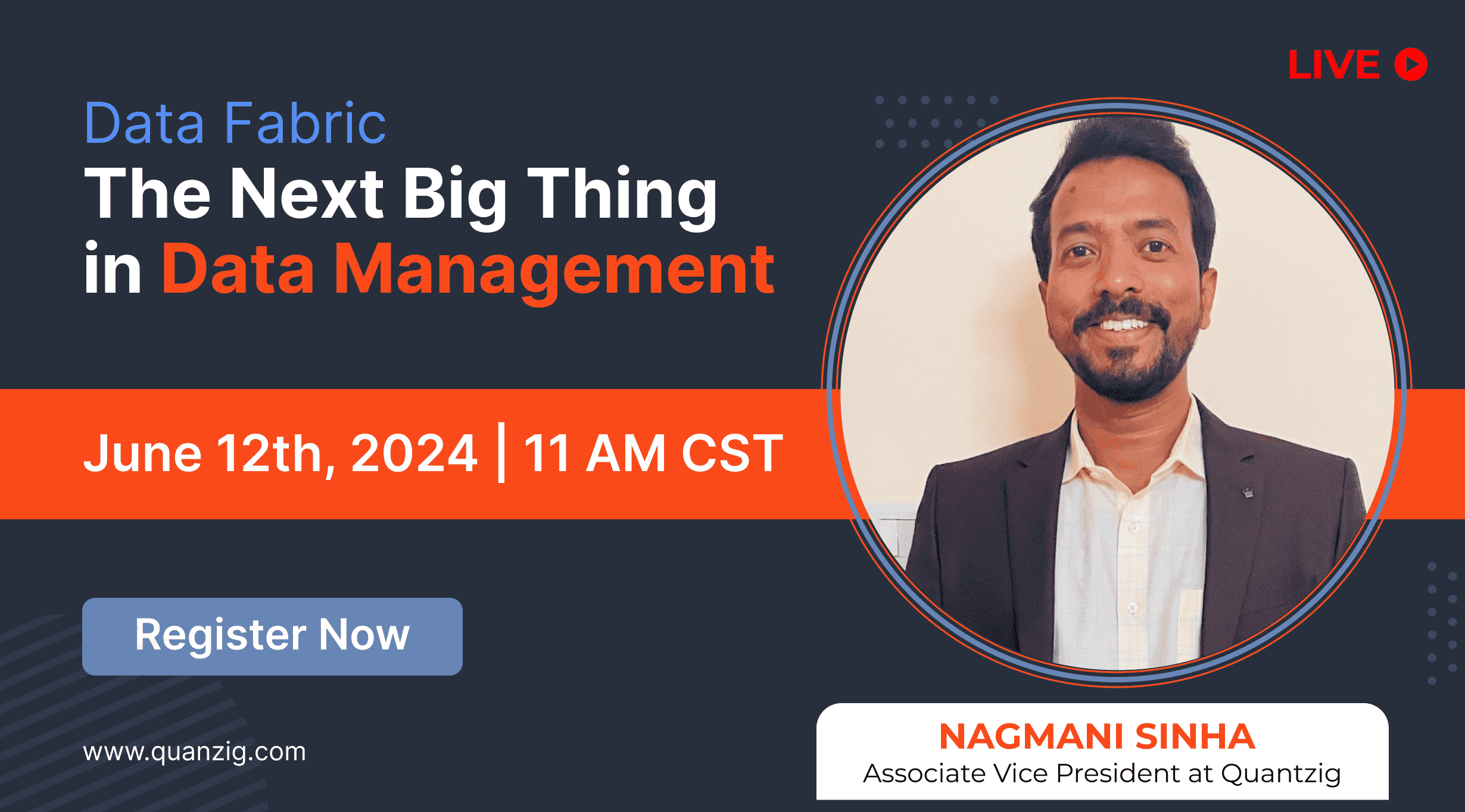 [Upcoming Webinar] Data Fabric: The Next Big Thing in Data Management 