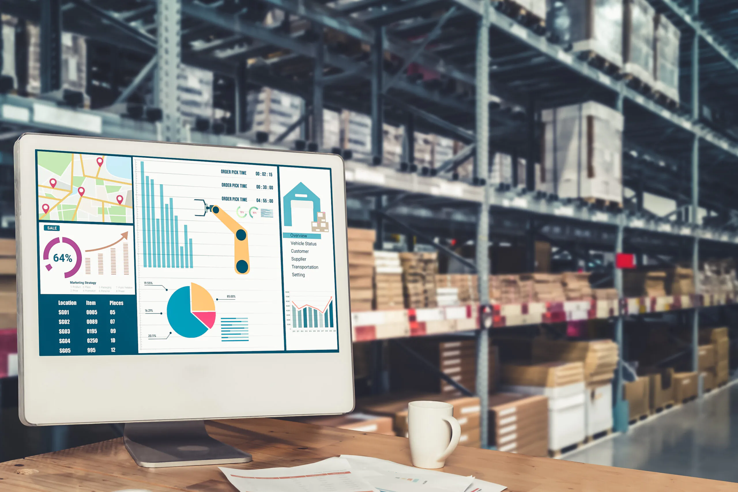 Supply Chain Dashboards