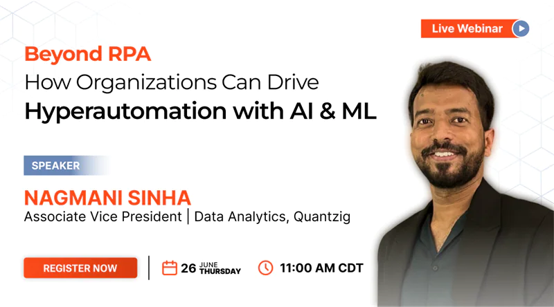How Organizations Can Drive Hyperautomation  with AI & ML